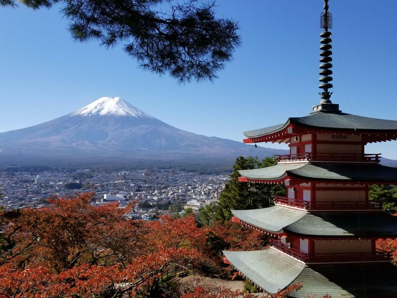 Villa Fuji Irodori Fujiyoshida Bagian luar foto
